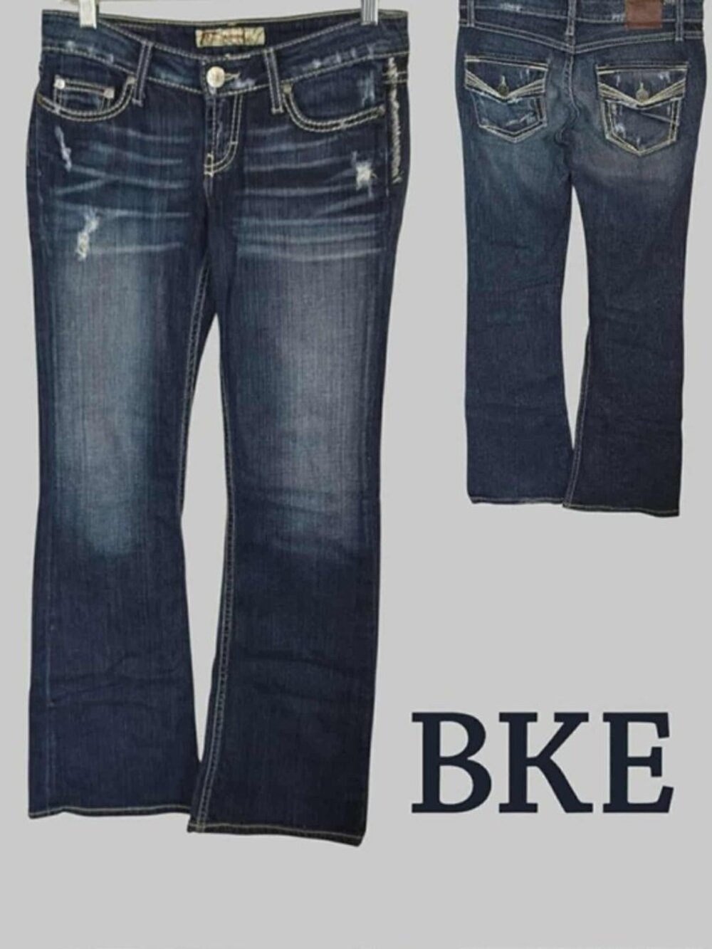 BKE Sabrina Bootcut Denim Jeans Casual Womens 25 X 31 1/2